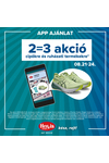 2=3 Akció cipőre és ruházati termékekre.