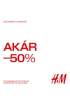 Szezonközi leárazás a H&M üzletben Szezonközi leárazás a H&M üzletben