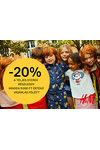 20% kedvezmény a H&M-ben